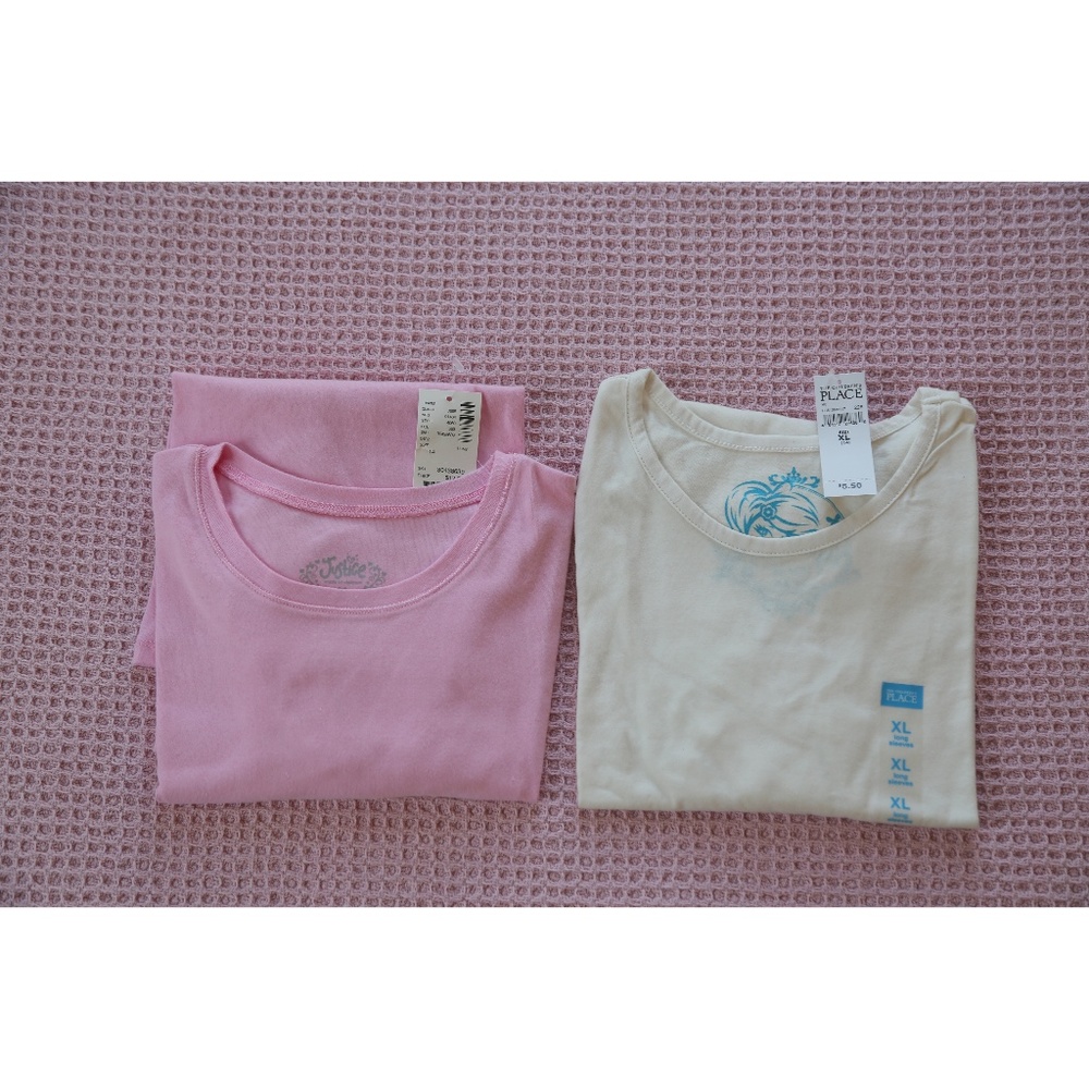 Bundle: Girls Long-sleeve tees (2)